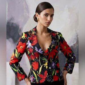 VTG Carlisle Floral Blazer